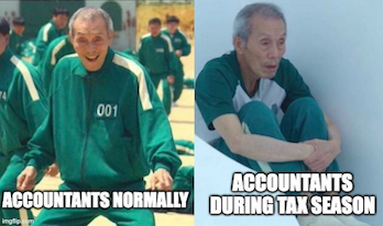 accountants during tax season