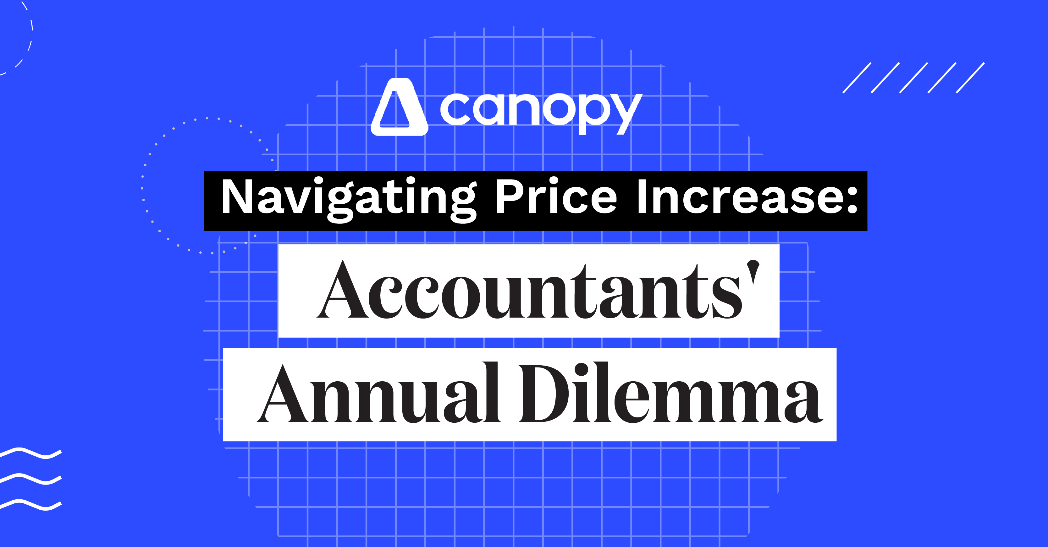 Navigating Price Increase: Accountants' Annual Dilemma